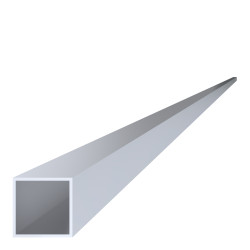 Jokel 40x40x2mm, L-6000mm, hliník bez povrchovej úpravy Jokel 40x40x2mm, L-6000mm, hliník bez povrchovej úpravy